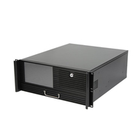 KTB Industrial PC 4U Computer Workstation Q670 Chipset prend en charge 12/13th LGA1700 Core I3/i5/i7 Processeur LCD Display Hot Swap