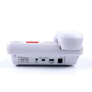 Téléphone filaire à gros boutons avec haut-parleur, téléphone <span class=keywords><strong>fixe</strong></span> à boutons amplifiés pour les personnes âgées avec numérotation - Product Image 5