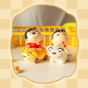 Figuras Coleccionables de Crayon Shin Chan Foodie en Caja Sorpresa de Yu Mo Craft, Juguete de Regalo, Decoración de Escritorio - Product Image 1