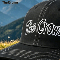 Gorra Snapback Estructurada de 6 Paneles con Logotipo Personalizado, Venta al por Mayor, Costuras en Contraste, Visera Plana, Bordado con Letras, Fabricante