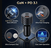 Pengisi Daya Baterai Mobil USB dengan Kapasitas Berbeda, Pengisi Daya Ponsel Mobil Adaptif, Pengisian Cepat Mobil, Mode Pengisian Baterai, Pengisi Daya Mobil
