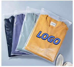 ถุงเก็บเสื้อผ้าพลาสติกใสแบบมีซิปล็อค หลายขนาด สำหรับจัดระเบียบบ้าน วัสดุ PE แบบแบน - Product Image 5