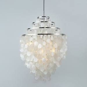 Custom Copper Natural <b>Shell</b> Wind Chime Modern Simple European Living Room Villa Restaurant Romantic <b>Shell</b> Chandelier - Product Image 1