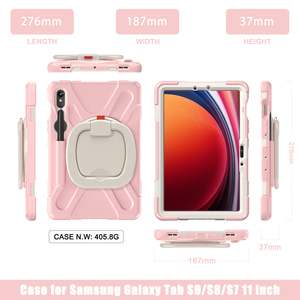 Custodia per <span class=keywords><strong>Tablet</strong></span> a Prezzo di Fabbrica per <span class=keywords><strong>Samsung</strong></span> Tab S9 X710 S8 X700 <span class=keywords><strong>S7</strong></span> T870, Custodia Robusta per iPad da 11 Pollici, Custodie per <span class=keywords><strong>Tablet</strong></span> per Bambini - Product Image 6