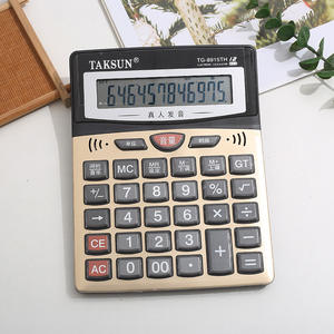 Calculadora de Voz Taksun de 12 Dígitos con Doble Fuente de Alimentación para Uso en Oficina y Finanzas - Product Image 5