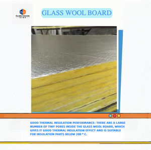 Panneau en <span class=keywords><strong>laine</strong></span> <span class=keywords><strong>de</strong></span> <span class=keywords><strong>verre</strong></span> jaune en aluminium 28k, isolation thermique <span class=keywords><strong>de</strong></span> haute qualité bon marché, isolation thermique ignifuge, cloison intérieure, toiture - Product Image 6