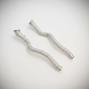 Prix d'usine - Tuyaux d'échappement pour voitures de course Ferrari F12/FF/812 V12 - Tuyau d'échappement droit en acier inoxydable - Product Image 1