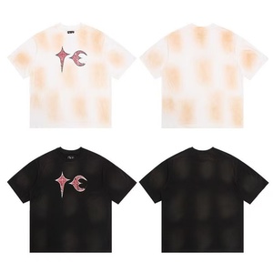 Men's Oversized Black Graphic T-<b>shirts</b> <b>Gothic</b> Streetwear Tees with Sword/Skull/Dragon Print Casual Y2K Dark Style Tops for Hip H - Product Image 4