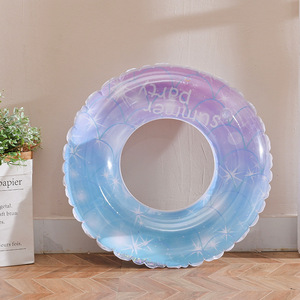 Flotador Inflable para Niños, Anillo de Natación con Soporte para Axilas, Color Sólido, para Deportes Acuáticos - Product Image 3