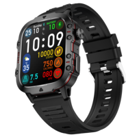 Sport Smartwatch QX11 1.96 pouces AI Assistant vocal longue endurance boîtier solide pression d'oxygène sanguin surveillance du sommeil