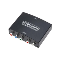 Convertidor de HDM1 a Ypbpr con 5 RCA RGB, Convertidor de Video Ypbpr con Entrada HDMI y Salida Ypbpr, Compatible con 1080P