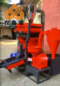 เครื่องกัดข้าวเครื่องยนต์ดีเซลอัตโนมัติขนาดเล็ก500-600กก. ต่อชั่วโมงพร้อมอุปกรณ์ทางการเกษตรความจุสูง - Product Image 5