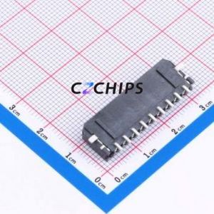 X3025WRS-09D-LPSW Wire-to-Board Pin Header SMD,P=3mm,Horizontal Mount Connector 1x9P 3mm Horizontal Mount 9P - Product Image 2