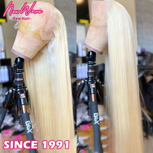 Gorgeous Transparent HD <strong>Monofilament</strong> Reddish Virgin Indian Long Blonde Silky Wave Straight Human Hair <strong>Wig</strong> - Product Image 2