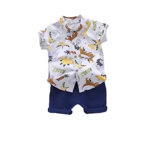 Échantillon gratuit YT001 Ensembles de vêtements pour bébés et tout-petits Tenues pour bébé garçon Ensemble de loisirs pour enfants Ensembles de vêtements pour bébés