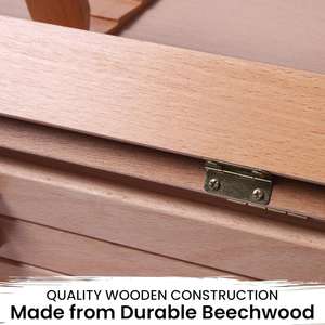 Caballete <span class=keywords><strong>de</strong></span> mesa <span class=keywords><strong>de</strong></span> escritorio <span class=keywords><strong>de</strong></span> madera Caballete <span class=keywords><strong>de</strong></span> escritorio <span class=keywords><strong>de</strong></span> madera Caja <span class=keywords><strong>de</strong></span> mesa <span class=keywords><strong>de</strong></span> Arte <span class=keywords><strong>de</strong></span> madera para dibujar, pintar <span class=keywords><strong>y</strong></span> dibujar con 3 cajones delanteros - Product Image 4