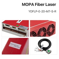JPT YDFLP-E-20-M7-S-R MOPA-módulo láser de fibra, 20W, con punto rojo, alta calidad, para máquina láser de fibra