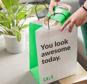 Bolsa de Papel Ecológica Blanca Lisa para Comida para Llevar, Bolsa de Compras de Papel Kraft con Asa - Product Image 1