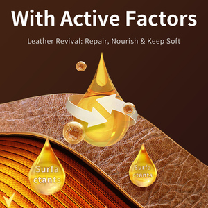 Nettoyant Tout Usage pour Canapés en <span class=keywords><strong>Cuir</strong></span> Véritable - <span class=keywords><strong>Détachant</strong></span> à Action Rapide pour Salons en <span class=keywords><strong>Cuir</strong></span> - Product Image 3
