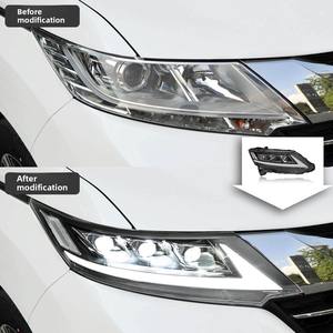 Ensemble de phares à LED 12V avec lentille, 50W, 6000 Lumens, 8000K, pour Odyssey 2015-2021, feux de jour, clignotants dynamiques, blanc - Product Image 2