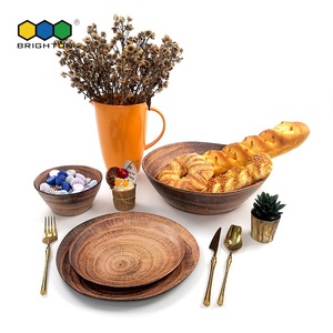 Ensemble <span class=keywords><strong>de</strong></span> vaisselle en mélamine <span class=keywords><strong>de</strong></span> conception <span class=keywords><strong>de</strong></span> modèle en <span class=keywords><strong>bois</strong></span> spécial populaire incassable en gros pour la partie d'hôtel <span class=keywords><strong>de</strong></span> Restaurant - Product Image 5