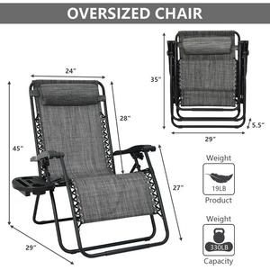 <span class=keywords><strong>Silla</strong></span> <span class=keywords><strong>Reclinable</strong></span> Plegable para Jardín, Gravedad Cero, Color Personalizado - Product Image 2