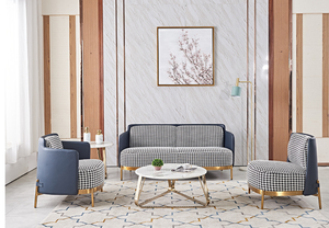 Trendy Hot Selling Light Luxury Sofa Chair Nordic Living Room Simple Modern Apartment Fabric Arm Chair Designer Leisure Chair - Product Image 3