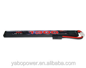 7.4 v 25c <strong>2</strong> s 1300 mah lipo battery for airsoft/gun/rc model/hobby - Product Image 1