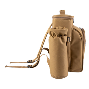 <strong>2</strong> Person Set Pack Large Capacity Wine Picnic Backpack Picnic Cooler Bag Trade with Rug - Product Image 4