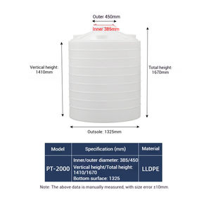 ถังเก็บน้ำพลาสติกแบบหนา ความจุขนาดใหญ่ 200 ลิตร - Product Image 1