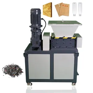 Triturador de pneus de espuma usado para máquina de trituração de tecido, mini triturador de fios têxteis usados