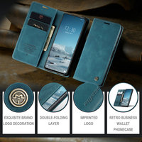 CaseMe étui portefeuille en cuir PU de luxe multifonctionnel pour Xiaomi 12 Pro accessoire de téléphone compatible avec Xiaomi Mi 8 9 10 11 12