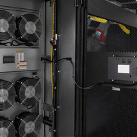 Conteneur de centre de données modulaire à livraison en 30 jours avec rack de serveur réseau et climatiseur de précision pour la sauvegarde hospitalière