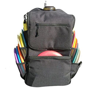Muestra gratis Deportes al aire libre Disco Golf Mochila Material de poliéster para bolsa de golf y almacenamiento de discos Disco grande Mochila de golf - Product Image 4