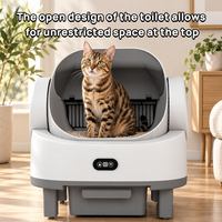 Caixa de Areia Automática para Gatos com Controle por Aplicativo Inteligente e Sistema de Gestão de Resíduos de Animais de Estimação de Fácil Acesso