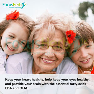 Suplemento de Aceite de Pescado Omega 3 FocusHerb para la Salud Cerebral, Ácido Nervónico en Cápsulas Blandas - Product Image 3