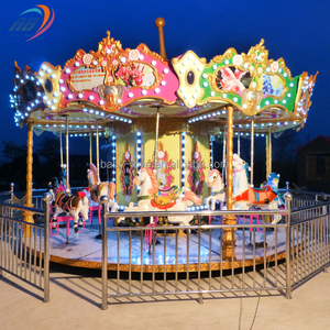 Nouveau Design attrayant chinois rotatif de luxe carrousel prix pour parc d'attractions - Product Image 1