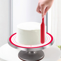 Tapis de cuisson en silicone avec marquage circulaire, tapis à pâtisserie rond antiadhésif pour étaler la pâte, faire des pizzas et des gâteaux
