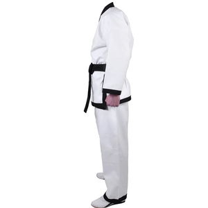 Trajes de Karate de algodón 100% personalizados para adultos Nueva llegada Ropa de artes marciales simple - Product Image 2