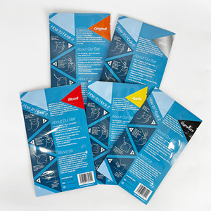 Sac à fermeture éclair debout personnalisé sacs à fermeture éclair leurre de pêche en plastique dur avec fenêtre transparente pochette d'emballage biodégradable - Product Image 3