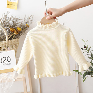 Nuovo maglione da <span class=keywords><strong>bambina</strong></span> in peluche formale invernale manica lunga manica lunga abbigliamento in cotone caldo per bambini autunno - Product Image 6