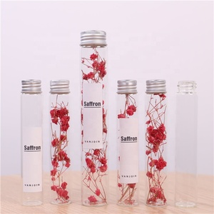 Flacon test en verre borosilicate transparent miniature personnalisé de 10 ml, 25 ml, 45 ml, 65 ml avec bouchon argenté pour rhum, spiritueux, alcool, liqueur, vin, <span class=keywords><strong>tequila</strong></span> - Product Image 1