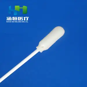 Steriele Pu Foam Swabs 150mm-Anterior Nasale Wattenstaafje-China Fabrikant-Groothandel-Factory Price-CE0197-ISO13485-FSC