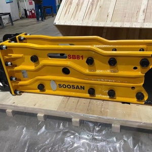 SOOSAN SB 81 Martillo Hidráulico Superior para Excavadoras de 18-26 Toneladas, Motor/Cuerpo Principal, Diámetro de Cincel Cónico/Cuña/Plano/Trasero de 140 mm, 1 - Product Image 1