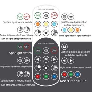 Veilleuse LED à télécommande, projecteur 15 couleurs changeantes pour chats, lampes de nuit LED chaudes à chargement magnétique pour salon - Product Image 4