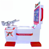Simulateur de pistolet de jeu à pièces de haute qualité à mouvement complet Machine de tir de balle intérieure Centres de jeu en métal durables d'amusement