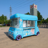 Chariot alimentaire électrique léger certifié DOT, design de dessin animé personnalisé, boutique de snacks mobile (peinture gratuite), idéal pour les parcs d'enfants/festivals
