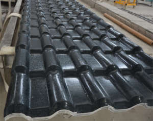 Tuile d'isolation acoustique en pvc telhas <span class=keywords><strong>de</strong></span> pvc tejas matériaux <span class=keywords><strong>de</strong></span> construction tuile en résine synthétique prix matériau d'isolation - Product Image 3