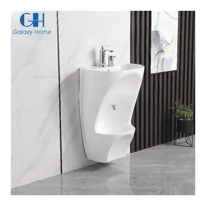 Wall-Mounted Urinal 304 Stainless Steel Urinal, Male Urinal with Automatic  Sensor Drainage, Public Toilet, Small Vertical Toilet, Suitable for Home