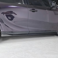 Kit carrosserie en fibre de carbone style AIM pour Lexus RX500 : Lame avant, jupes latérales, spoiler, diffuseur